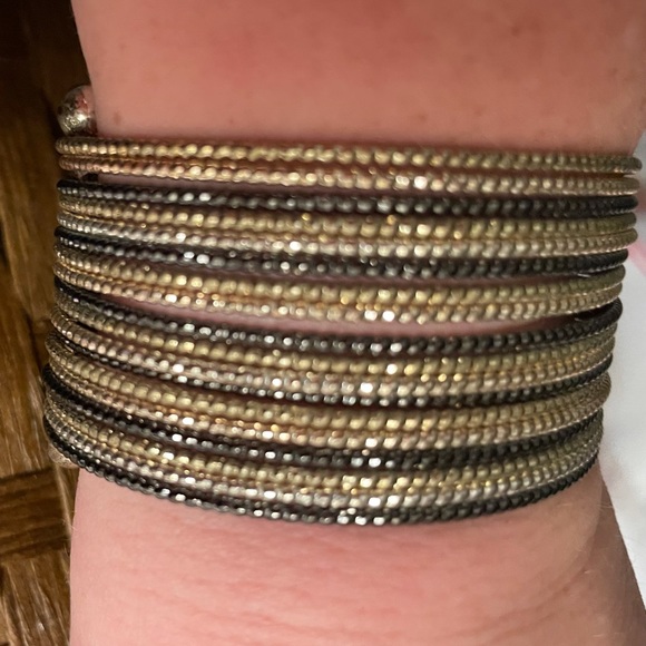 Beautiful Stack Cuff Bracelet - Picture 3 of 3